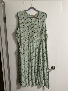 April Cornell Vintage Floral Midi Dress